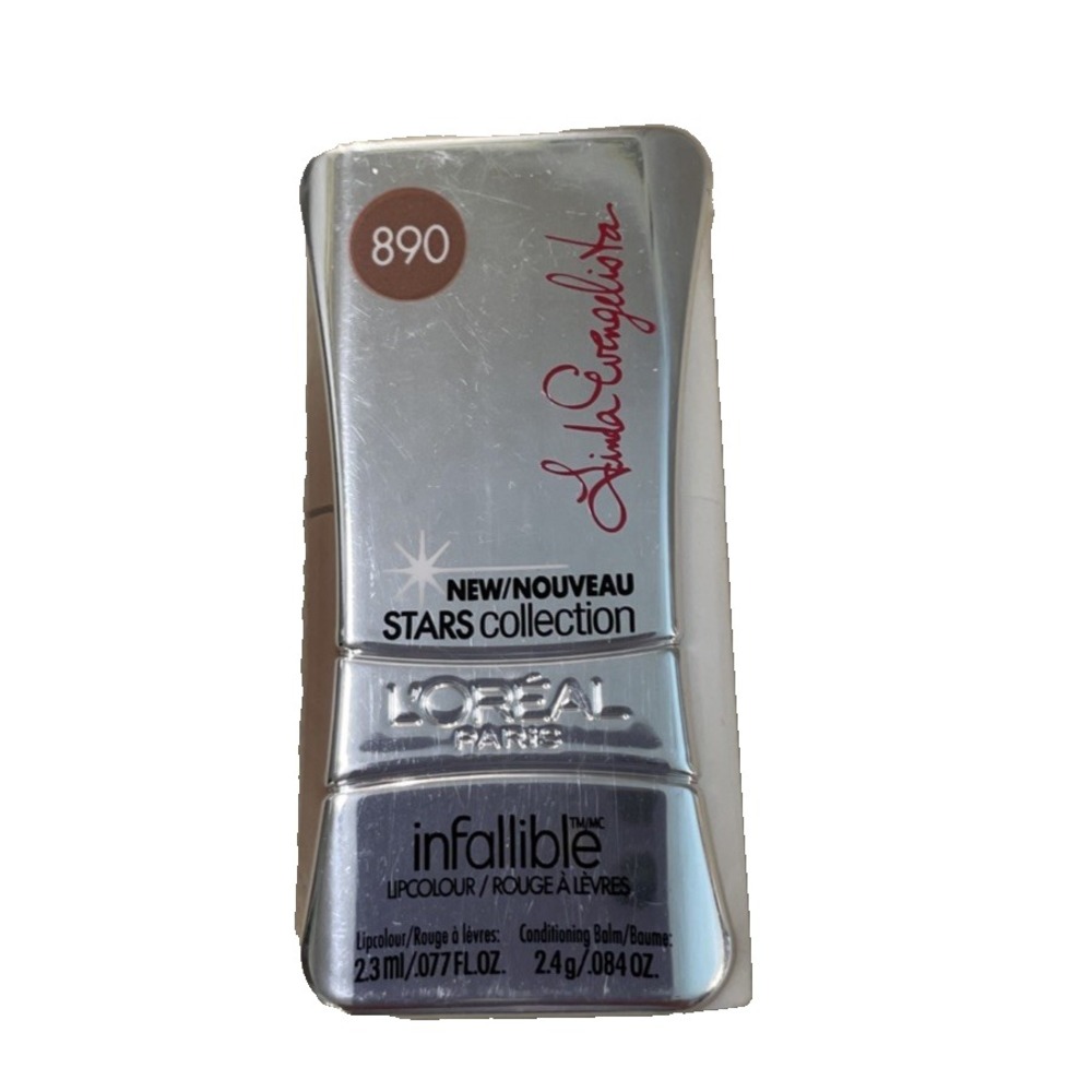 NEW L'Oréal Infallible Never Fail Lipcolour 890 DIANE KRUGERS BEIGE Discontinued